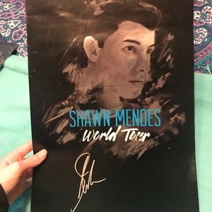 Signed Shawn Mendes Poster